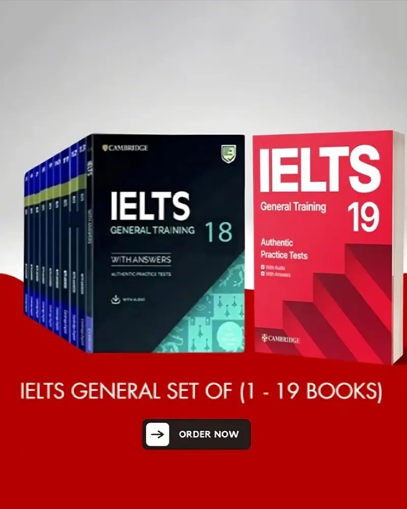 Cambridge English IELTS General Training Set (1-19 Books)